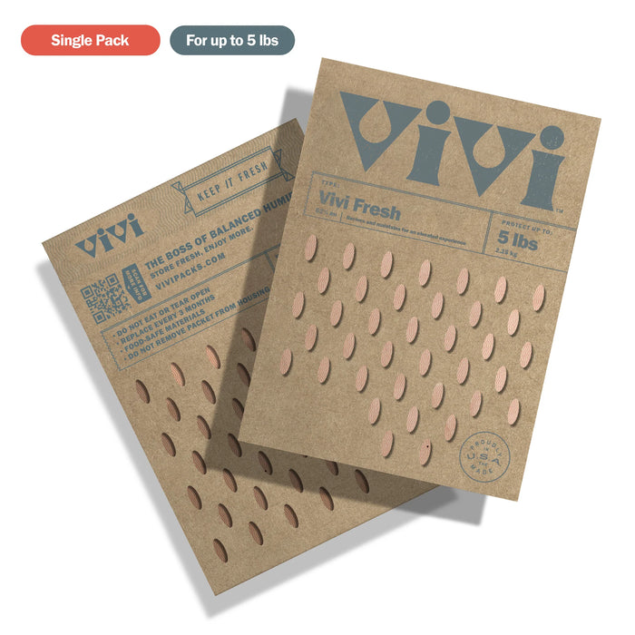 ViVi Fresh 62% RH - 5 lb Individually Overwrapped - Bulk Case (Case of 24)