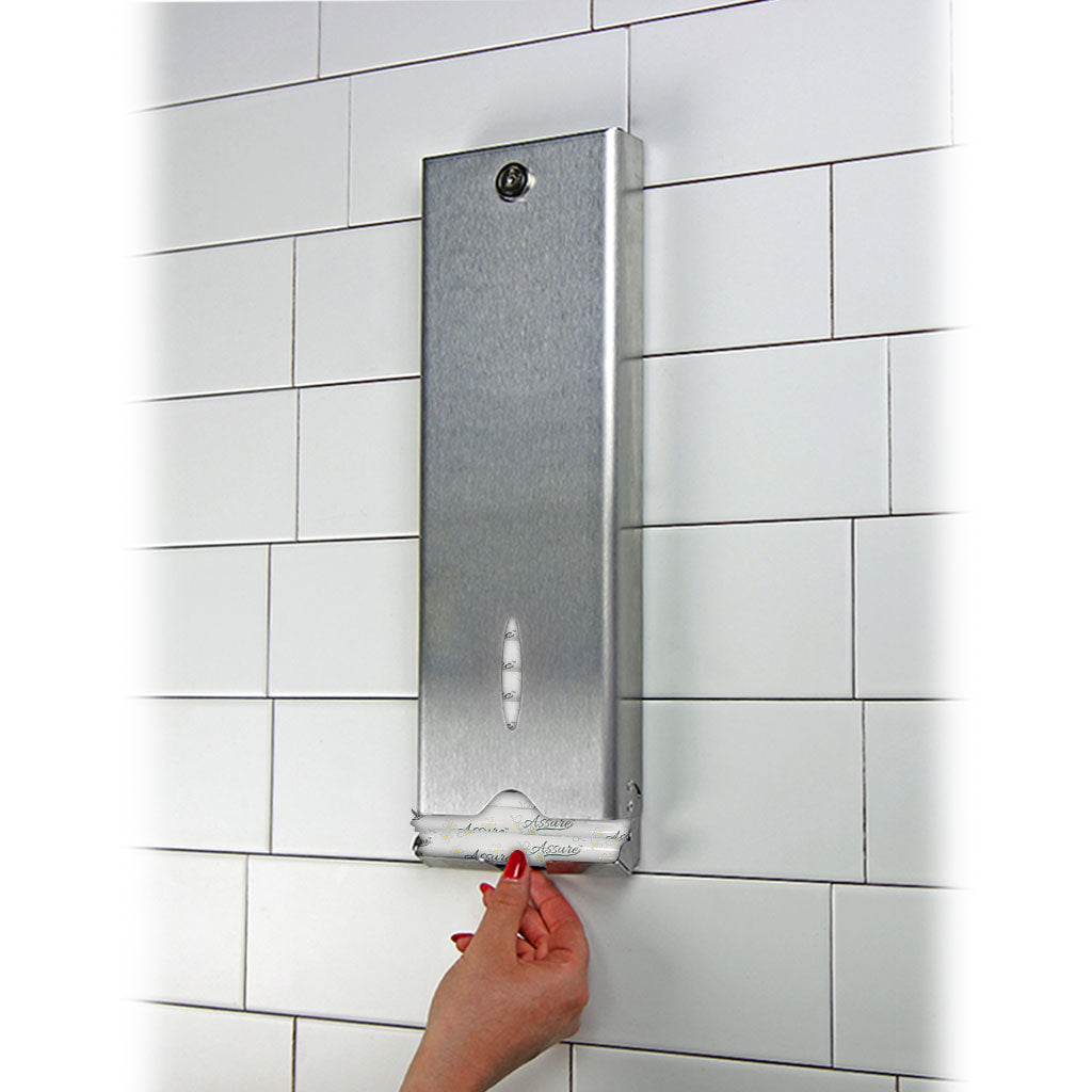 Tampon Dispenser (Wall Mount) Capacity of 36 retail tampons