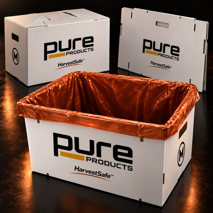 HarvestSafe Transport/Storage Plastic Tote - 27 Gallon 27x18x16