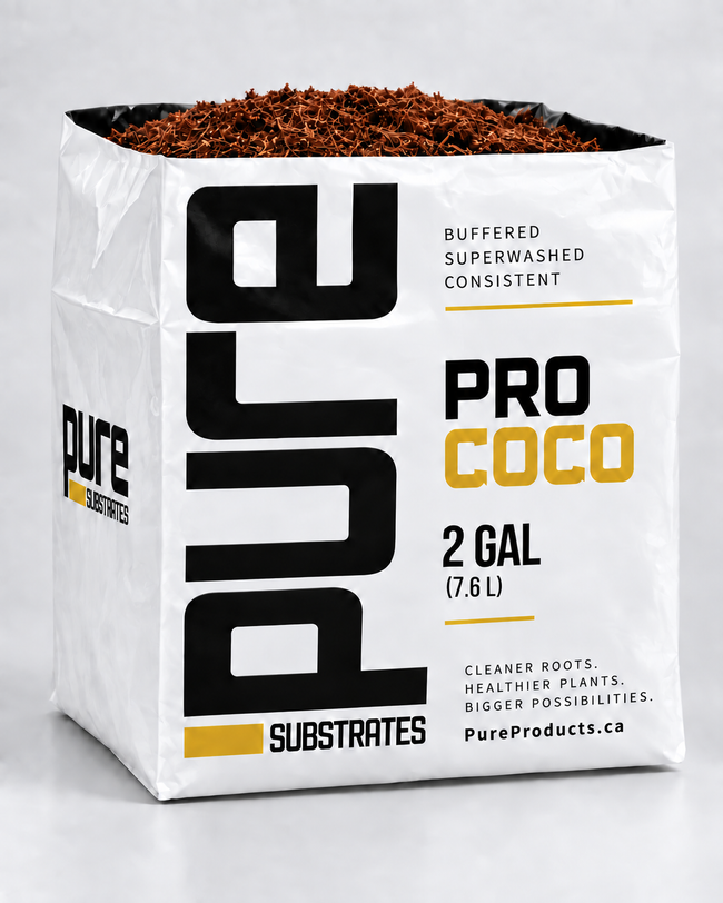 Pro Coco. Open top. 2 gallon.