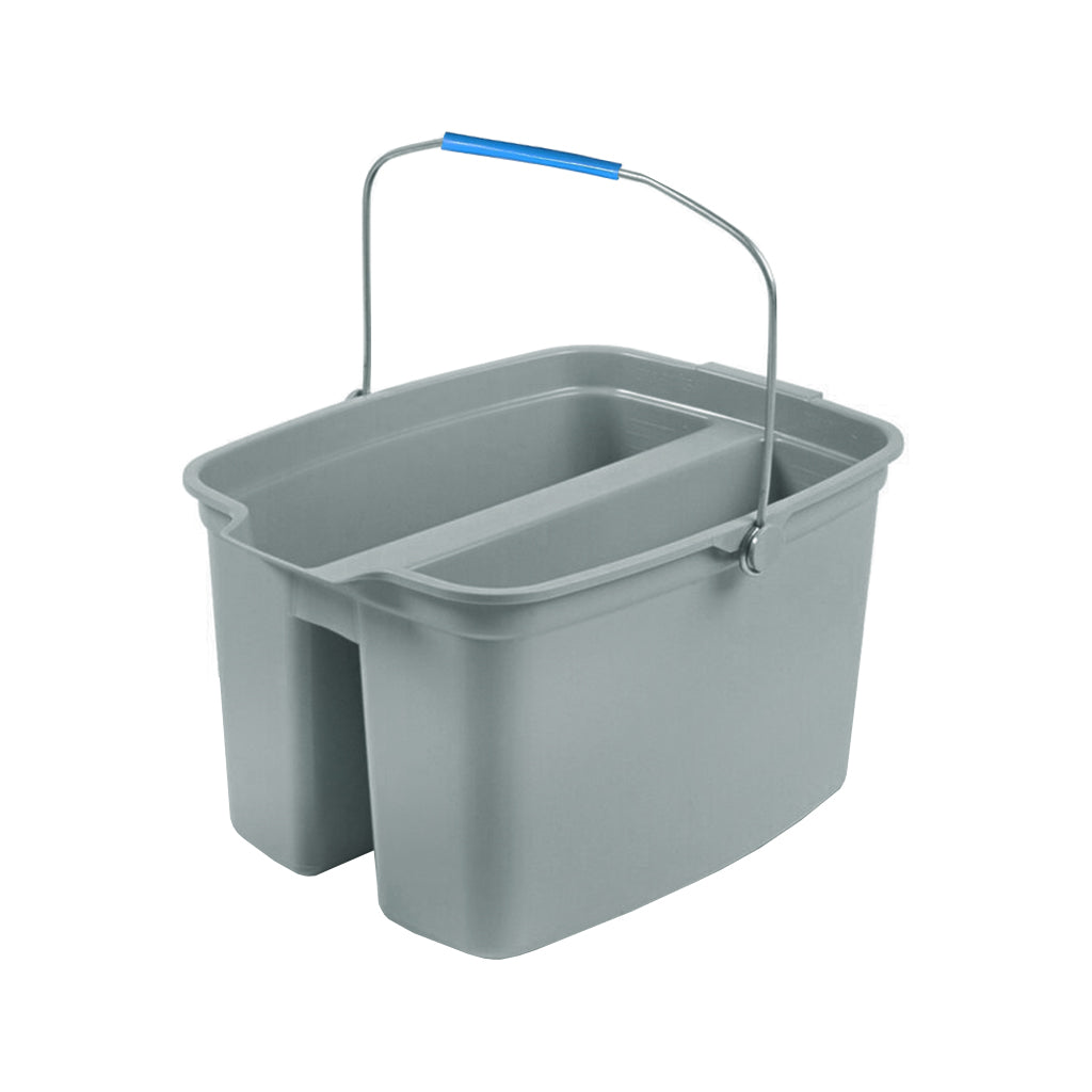 15 Qt Double Bucket Grey – Growhaus Supply