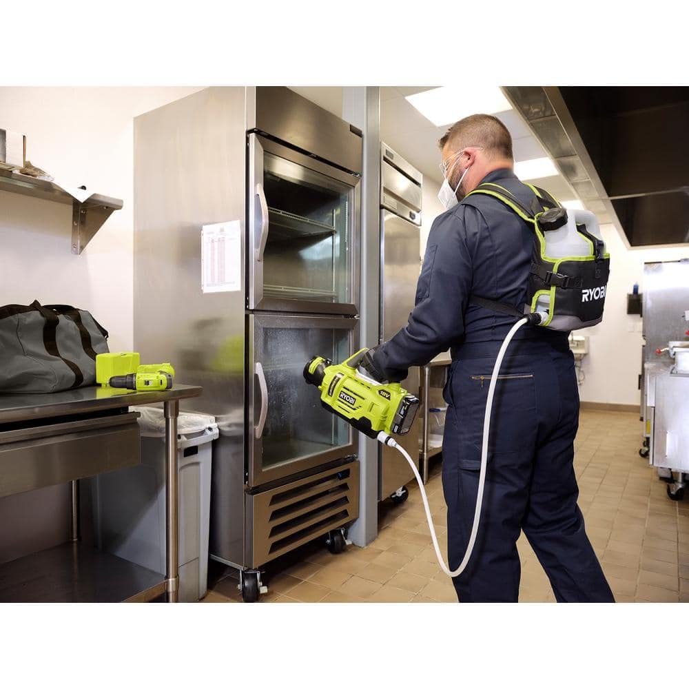 Cordless Sprayer Home Depot Ryobi Electrostatic Sprayer RYOBI 18V