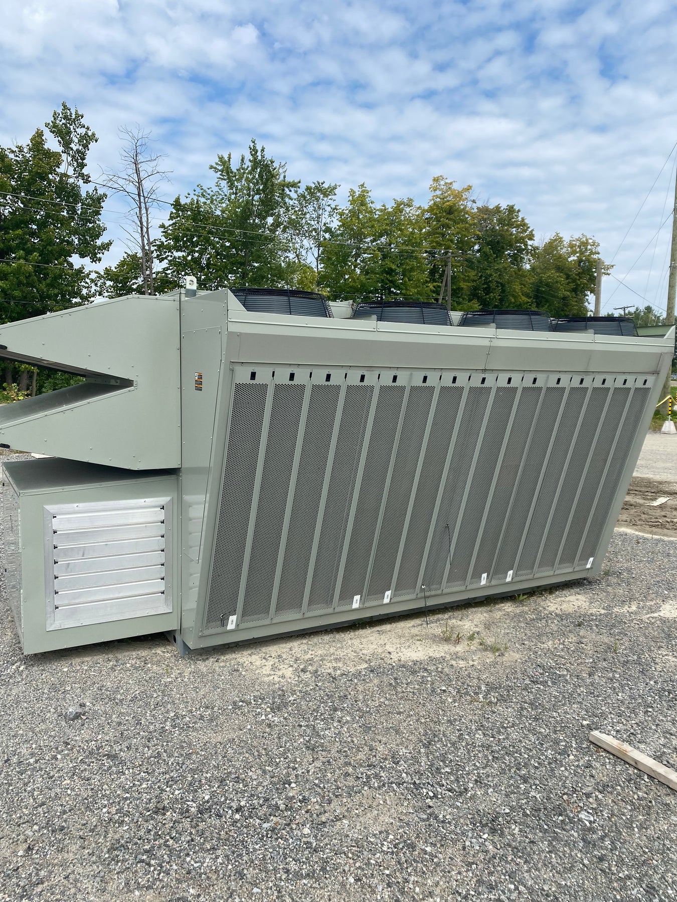 Trane forced air furnace with cooling (RTU) NEW Growhaus Supply