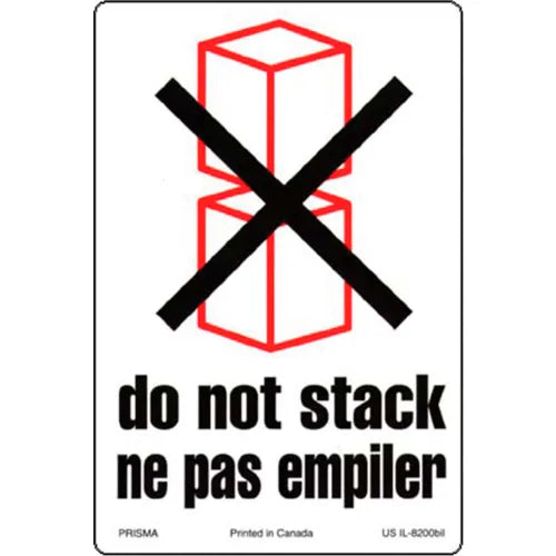 Do Not Stack Shipping Label - 4