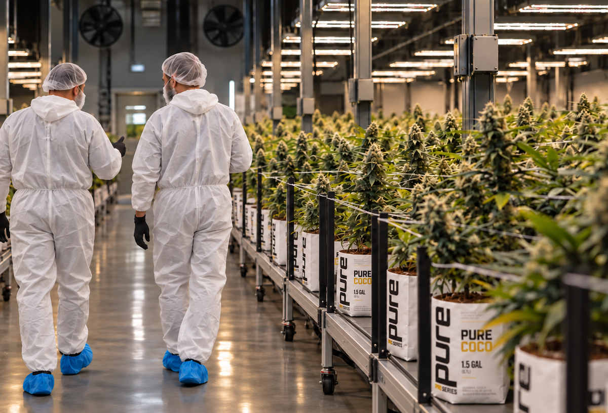 Cannabis facility design and equipment planning