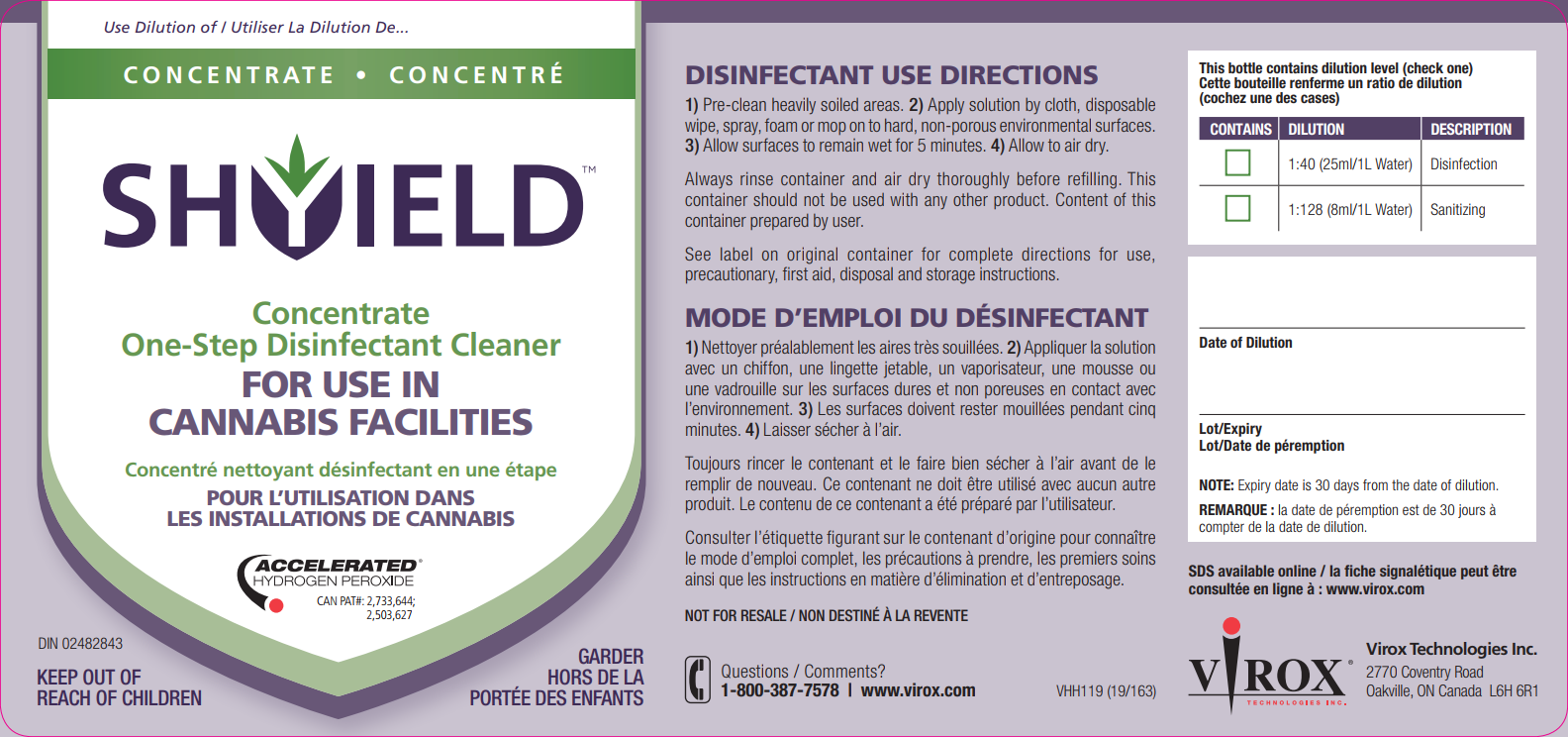 SHYIELD Concentrate Workplace Labels (Pack of 10) – Growhaus Supply