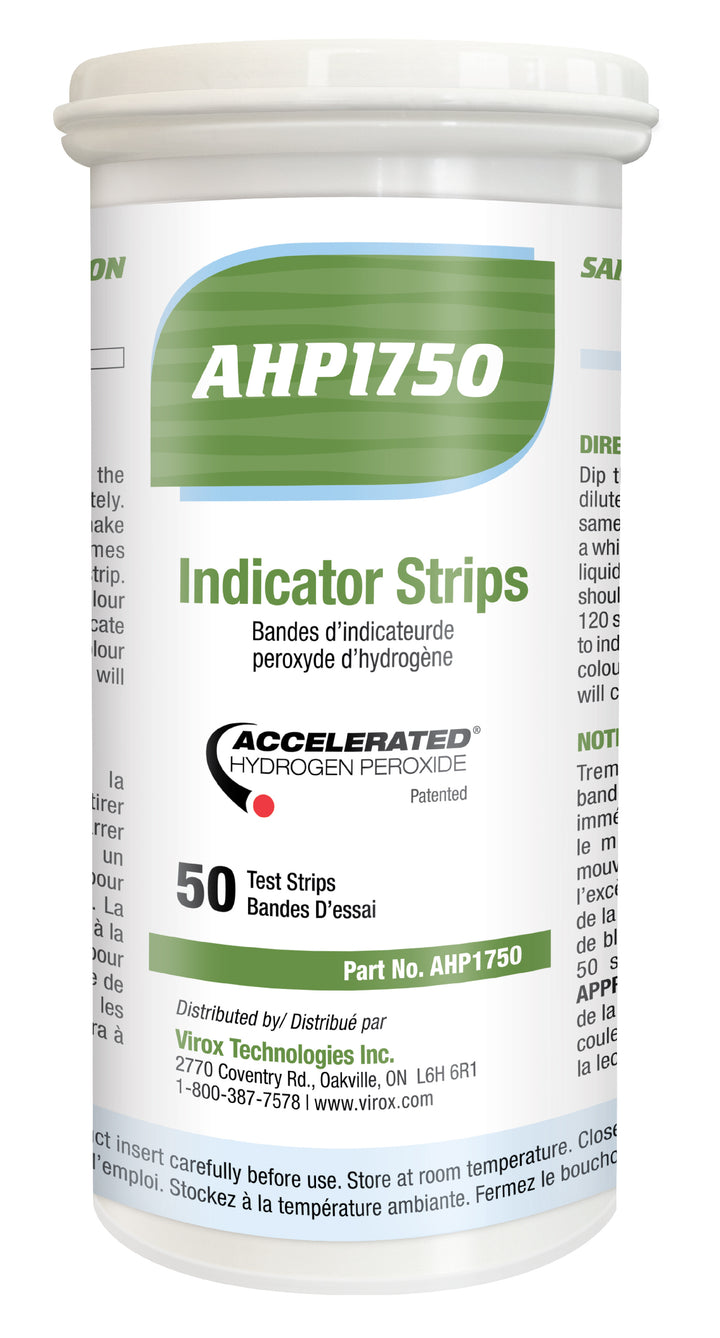 Accelerated Hydrogen Peroxide (AHP) Indicator Strips