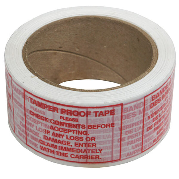Tamper Proof Tape Bilingual Growhaus Supply